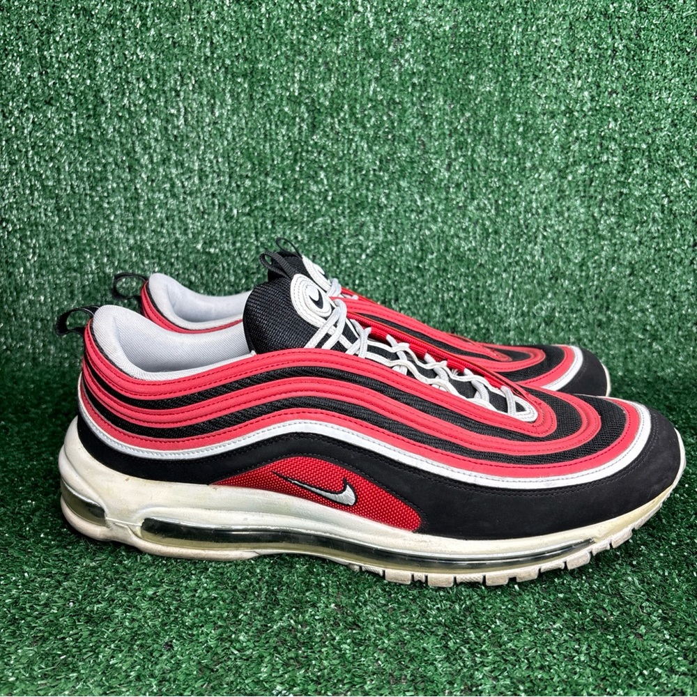 Nike ID Air Max 97 By You Mens Shoes Sneakers Black Red CT7949-991 Size‎ 14